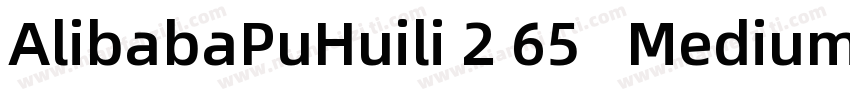 AlibabaPuHuili 2 65   Medium字体转换